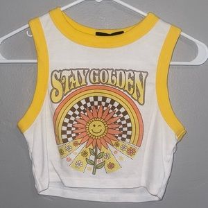 S, Lightly worn, ultra crop top